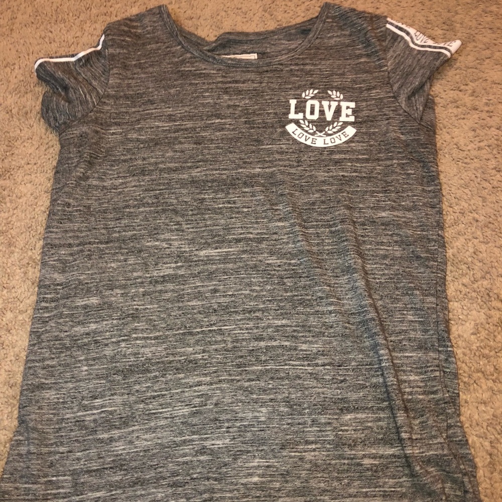 Gray LOVE shirt